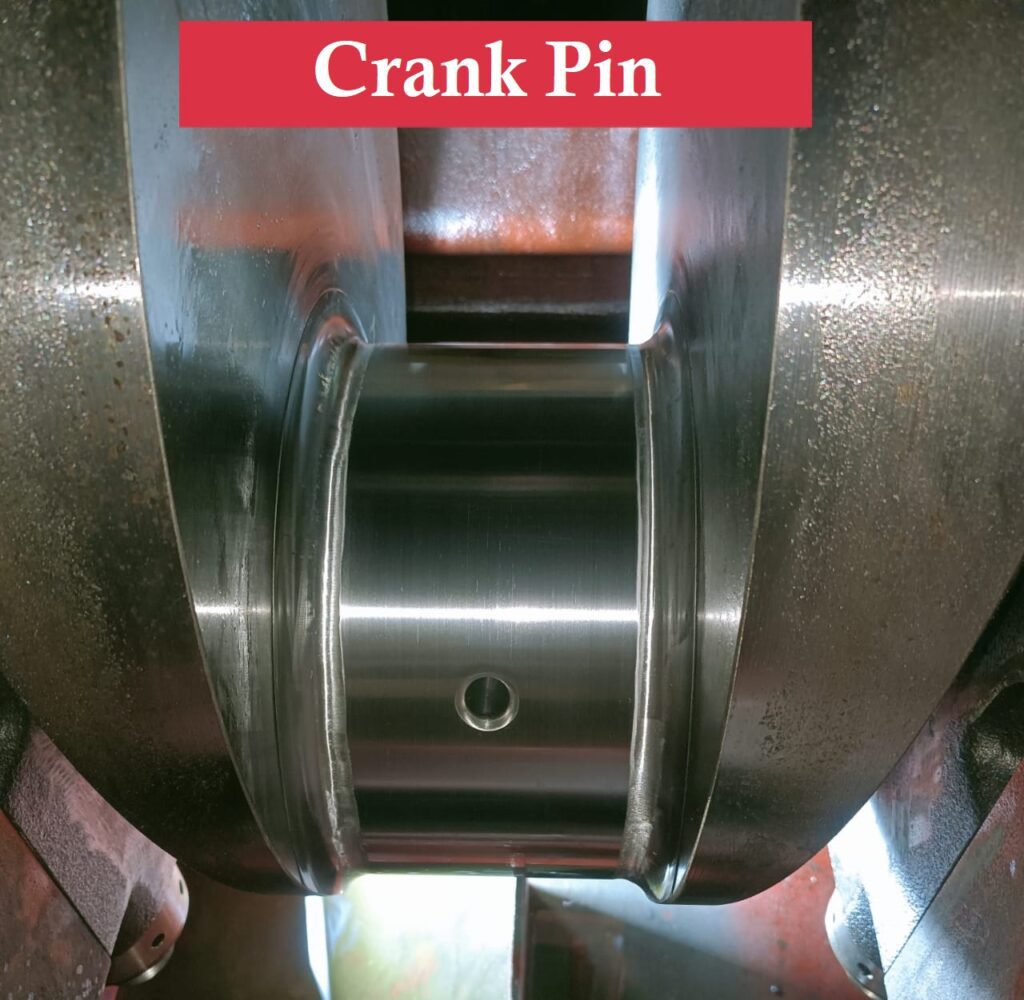 On Site Crankshaft Grinding Crankpin Journal Grinding and Repair