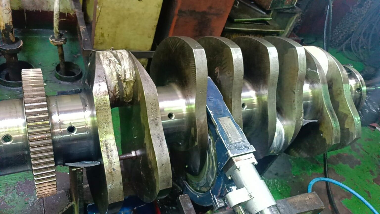 Wartsila Engine Crankshaft 4L20 Repair Crankshaft Grinding