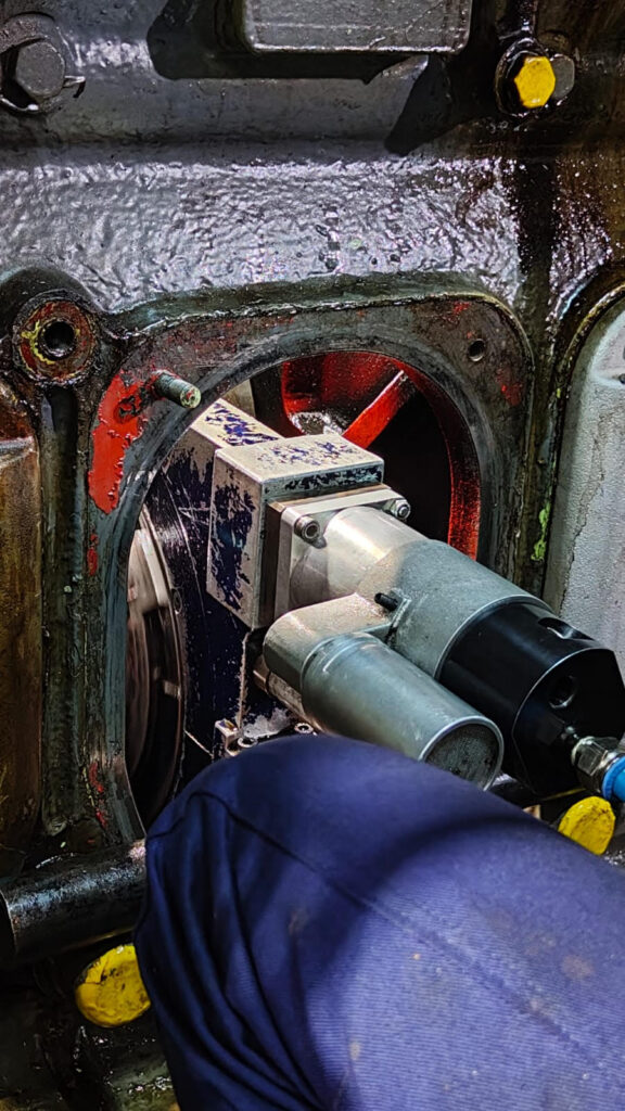 Daihatsu 6DK-20 Engine Machining Onsite