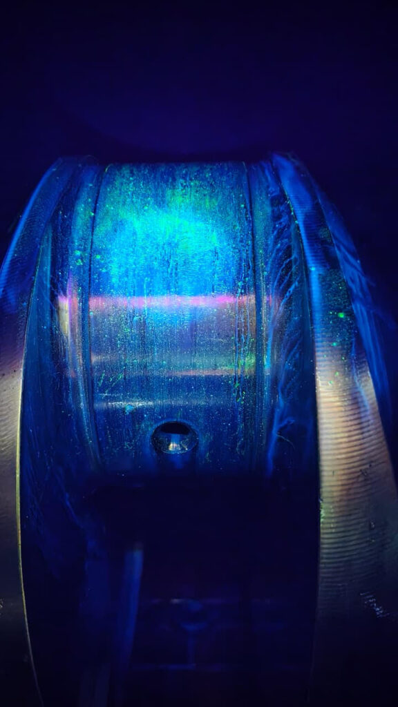 MPI Inspection of MAN B&W 7L23 30H Engine