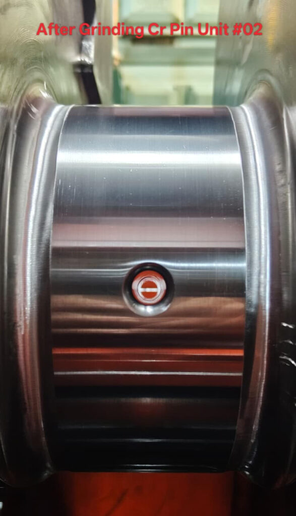 MAN B&W 7L23 30H Auxiliary Engine Crankpin After Repair