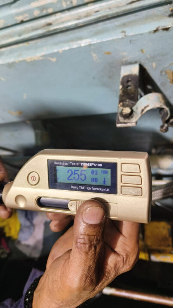 Inspection of Crankshaft of RUSTON 12RKCZ