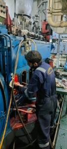 Onsite Repair of MAK 6M20 Auxiliary Engine