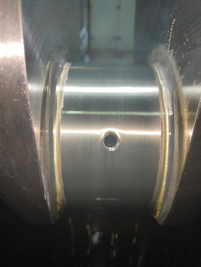 Crankpin After Repair MAN B&W 5L16/24