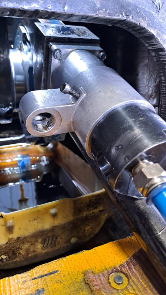 Onsite Machining of Crankshaft Crankpin #03 – YDM4 ALCO 251 Engine