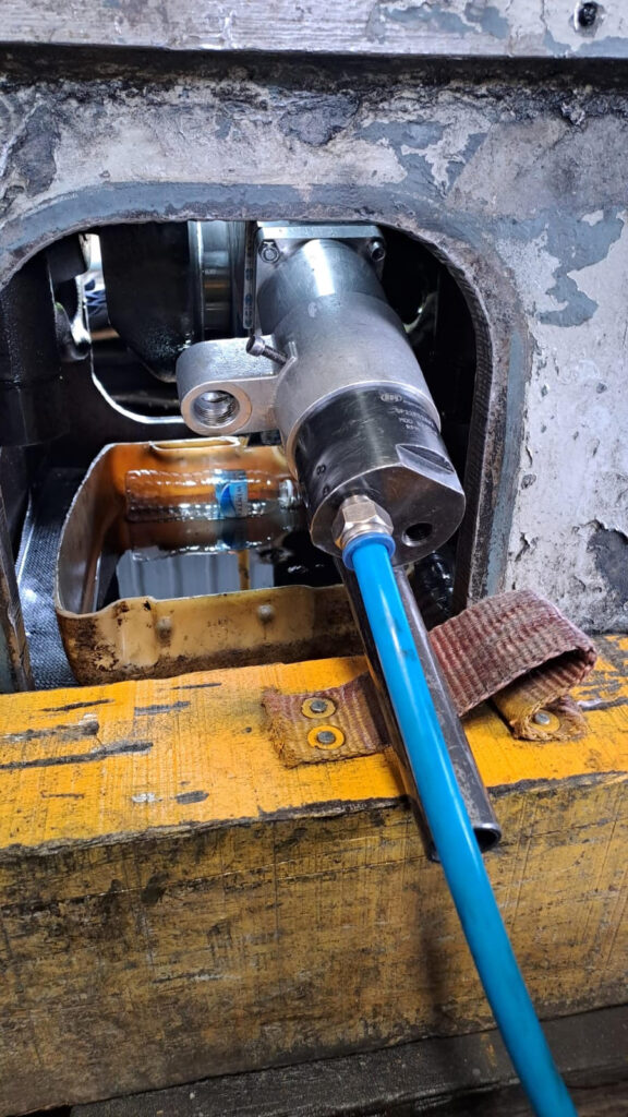 In-Situ Machining of Crankshaft Crankpin – YDM4 ALCO 251 Engine