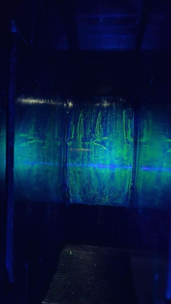 Non-Destructive MPI Testing of Crankpin – Rolls-Royce Bergen B32:40L8P Engine