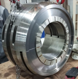 Wärtsilä Alternator (Generator) Bearing with Damaged Babbitt White Metal