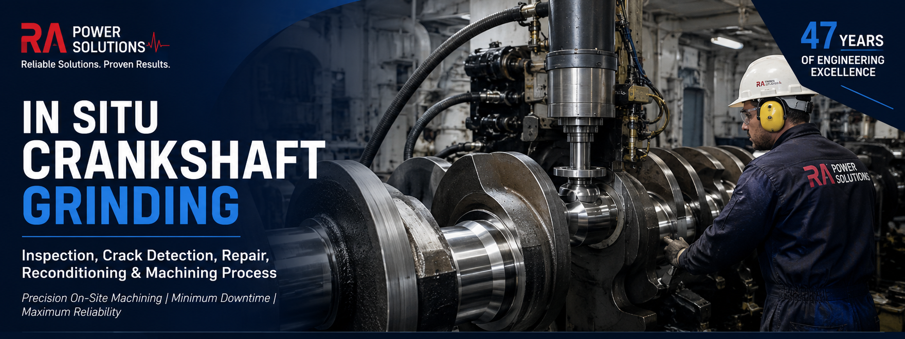 In Situ Crankshaft Grinding