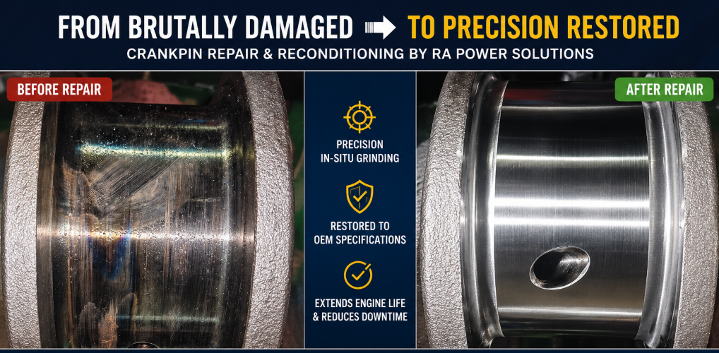 In Situ Crankshaft Repair Servies